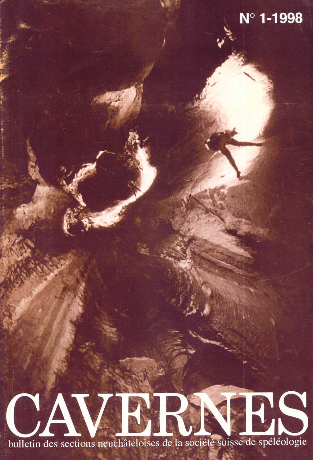 Cavernes/copertina anno 1998 n°1.jpg